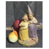 Figurine of Two Joyful Characters