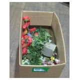 Assorted Artificial Floral Arrangement Supplies