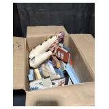 Collection of Wooden Decorative Village Pieces