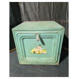 Vintage Metal Bread Box
