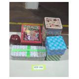 Vintage Decorative Tin Collection