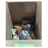 Assorted Nativity Figurines in Cardboard Box
