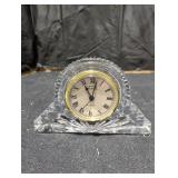Crystal Legends Quartz Desk Clock by Godinger