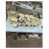 Vintage Fruit-Motif Stoneware Collection