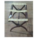 Vintage Folding Luggage Rack
