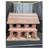 Large Wooden House Yard Decor