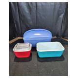 Vintage Kitchen Storage Container Set
