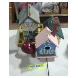 Hand-Painted Decorative Birdhouses Collection