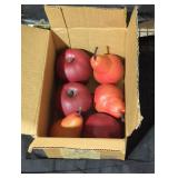Box of Artificial Fruit Decor