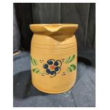 Vintage Floral Ceramic Pitcher