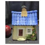 Ceramic Cottage Cookie Jar