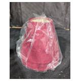 Small Red Lampshades - Qty 3