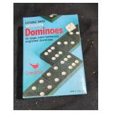 Vintage Cardinal Wooden Dominoes Set