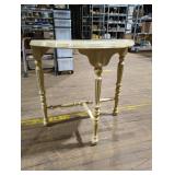 Vintage Demi-Lune Console Table