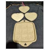 Brown Bag Cookie Art Molds Set