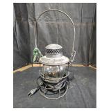 Vintage Metal Electric Lantern