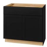 Avondale 36"W x 24"D Cabinets, Raven Black