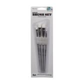 4-Piece Angled Artist Paint Brush Set