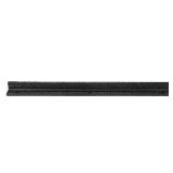 4 ft. Black No-Dig Rubber Landscape Edging