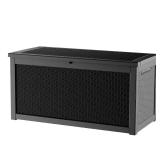 Unbranded 260G Rattan-style Lockable Deck Box