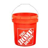 The Home Depot 5 Gallon Orange Homer Bucket, no l