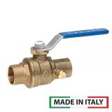 1/2 in. SWT Ball Valve with Drain