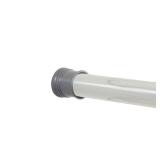 72 in. Aluminum Shower Rod, Chrome