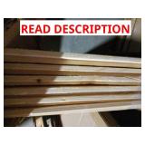Grooved wood