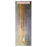 Barn door hardware kit