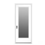 32x80 Primed Steel Door w/ Brickmould