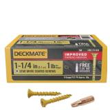 Tan Exterior Star Deck Screws, 1 lb