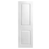 24 in. x 80 in. Primed 2-Panel Door Slab