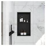 Shampoo Niche 14x25x4 Steel Shelf (Matte)