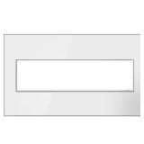 Adorne 4-Gang Decorator Wall Plate, White