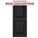 (5 Boxes) 15x39 Vinyl Exterior Shutters Pair #002