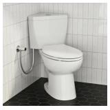 Corner Toilet 17.7 in. ADA Compact Toilet 2-Piece