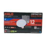 Halo 4 in LED Ultra Thin Downlight (12 Pack)