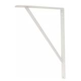 (2) 18 in. x 16 in. White Heavy-Duty Shelf Bracke