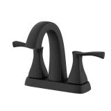 Calandine 4" Centerset Bath Faucet Matte Black