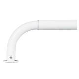 48 in. - 84 in. White Curtain Rod