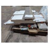 Skid Assorted Vinyl Plank Flooring and Tiles