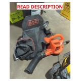 Black+Decker Backpack Blower