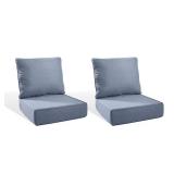 PlushCore 22x24x6 Cushion Set (2)