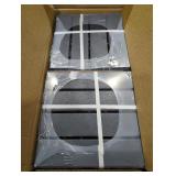 (6) Cases Interlocking Grey Deck Tile