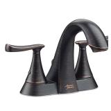 Chatfield 4-in Centerset Faucet Bronze