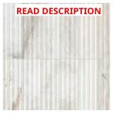 (2 Boxes) Arabescato Venato Marble Mosaic Tile