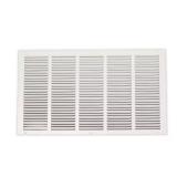 25 in. x 14 in. Steel Return Grille White *Damage