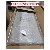 Wooden outdoor lounger with cushion