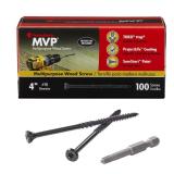 FastenMaster 4 in. Torx Screws 100pk