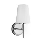Driscoll 5.25 in. W 1-Light Chrome Sconce